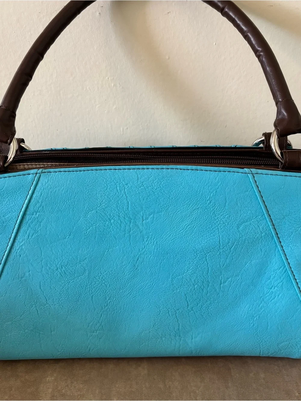 Miche turquoise satchel